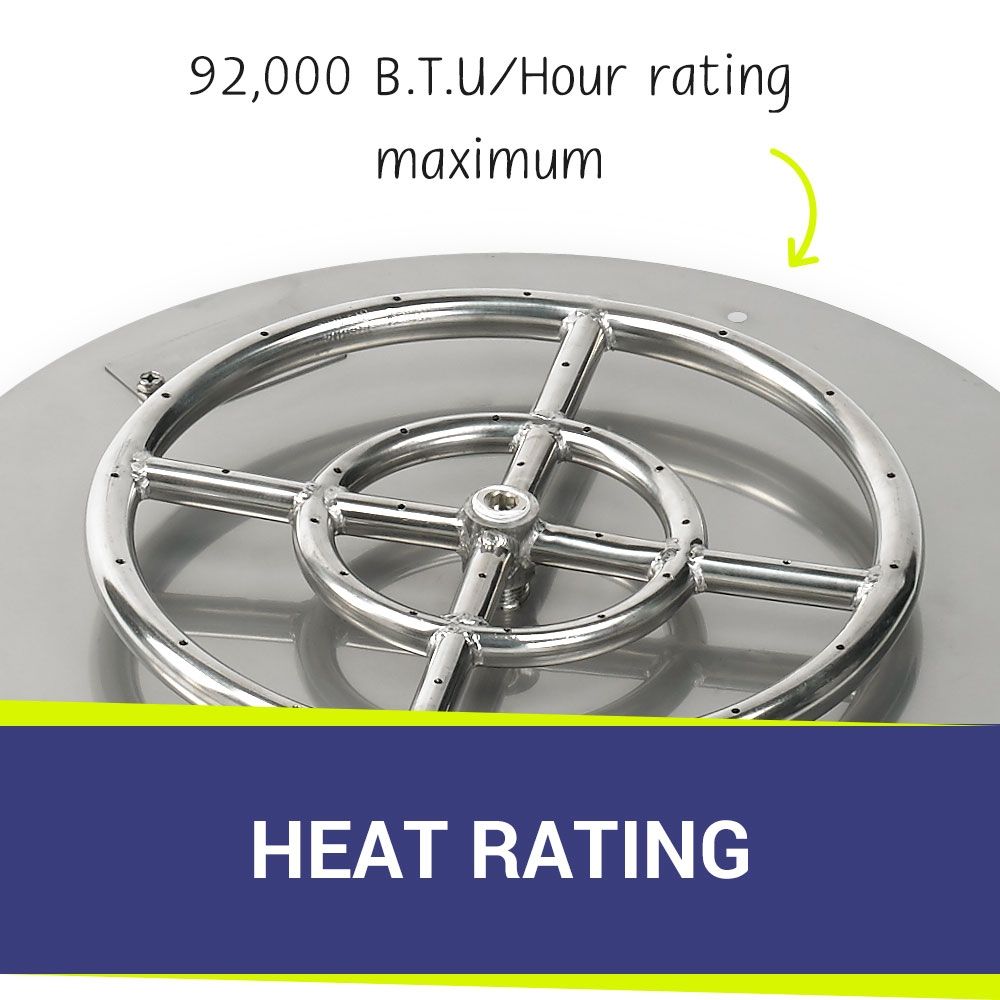 18" Round Stainless Steel Flat Pan by American Fire Products