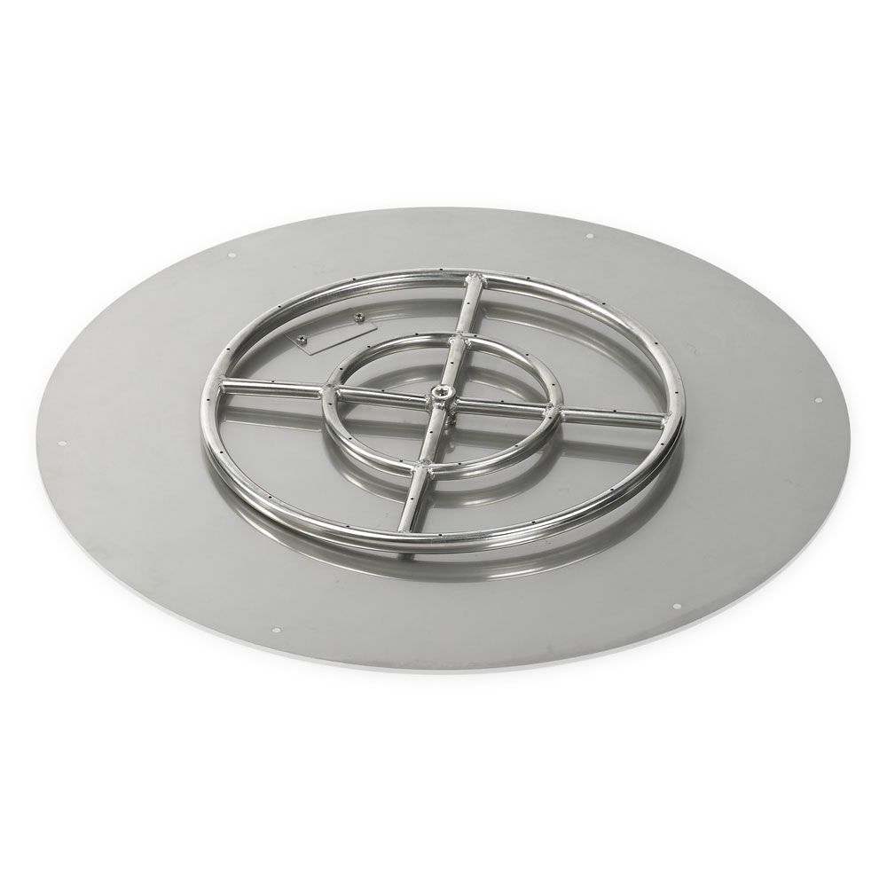 Round Stainless Steel Flat Pan by American Fire Products