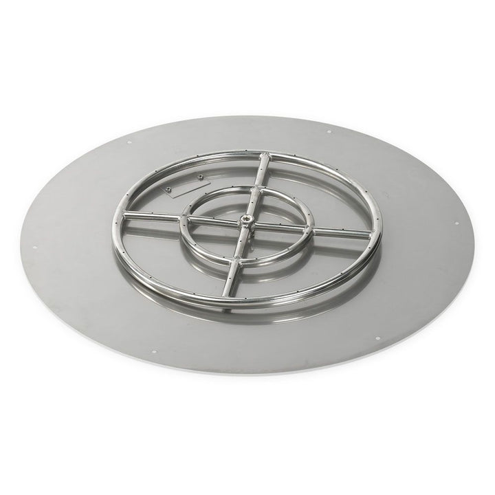 Round Stainless Steel Flat Pan by American Fire Products