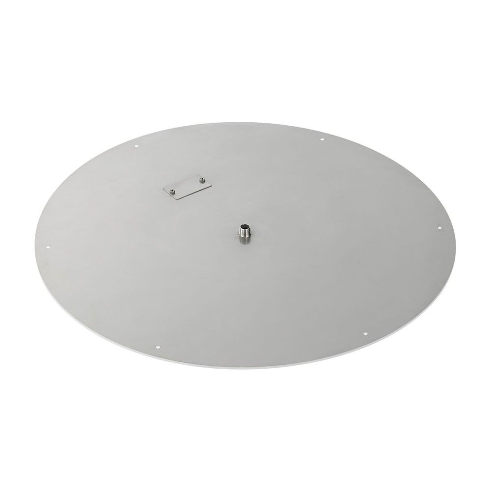30" Round Stainless Steel Flat Pan by American Fire Products