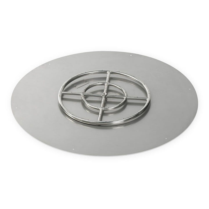 36" Round Stainless Steel Flat Pan by American Fire Products