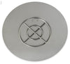 36" Round Stainless Steel Flat Pan by American Fire Products