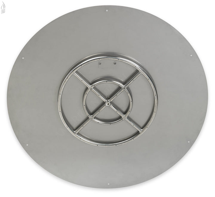 36" Round Stainless Steel Flat Pan by American Fire Products
