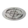 24" Round Stainless Steel Flat Pan with Spark Ignition Kit – Natural Gas by American Fire Products