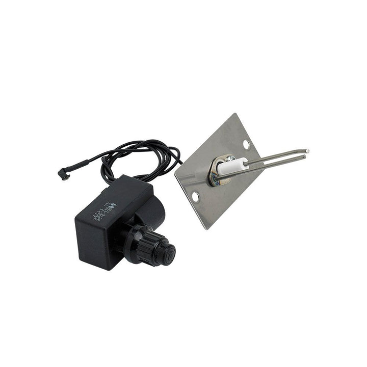 36" Round High Capacity Stainless Steel Flat Pan with Spark Ignition Kit - Natural Gas by American Fire Products