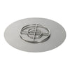 36" Round Stainless Steel Flat Pan with Spark Ignition Kit – Propane by American Fire Products