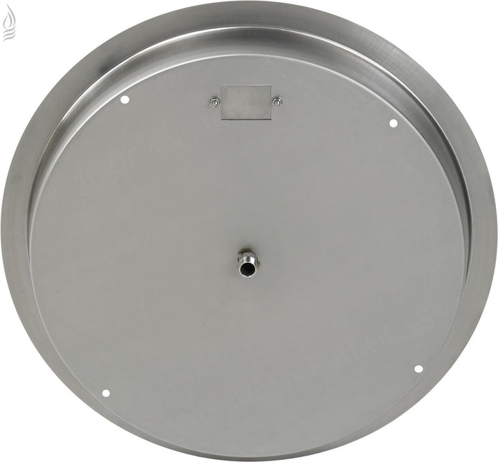 19" Round Stainless Steel Drop-In Pan by American Fire Products