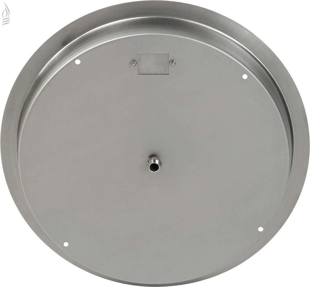 25" Round Stainless Steel Drop-In Pan by American Fire Products