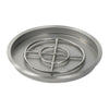 25" Round Stainless Steel Drop-In Pan with Spark Ignition Kit - Natural Gas by American Fire Products