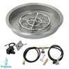 Round Drop-In Pan with Spark Ignition Kit by American Fire Products