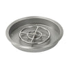 19" Round Stainless Steel Drop-In Pan with Spark Ignition Kit - Propane by American Fire Products