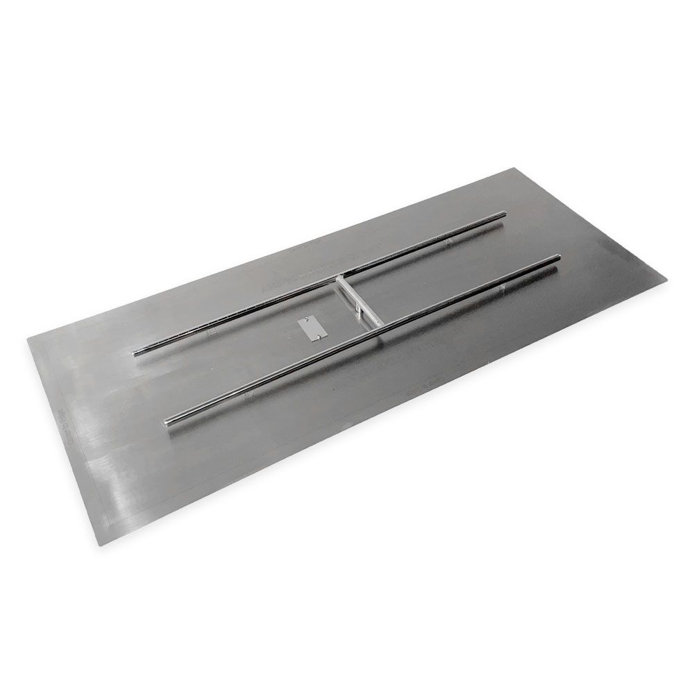 Rectangle Stainless Steel Flat Pan by American Fire Products