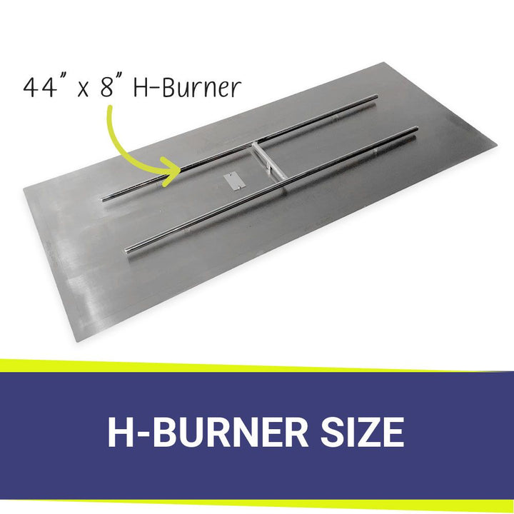 60" x 24" Rectangle Stainless Steel Flat Pan by American Fire Products