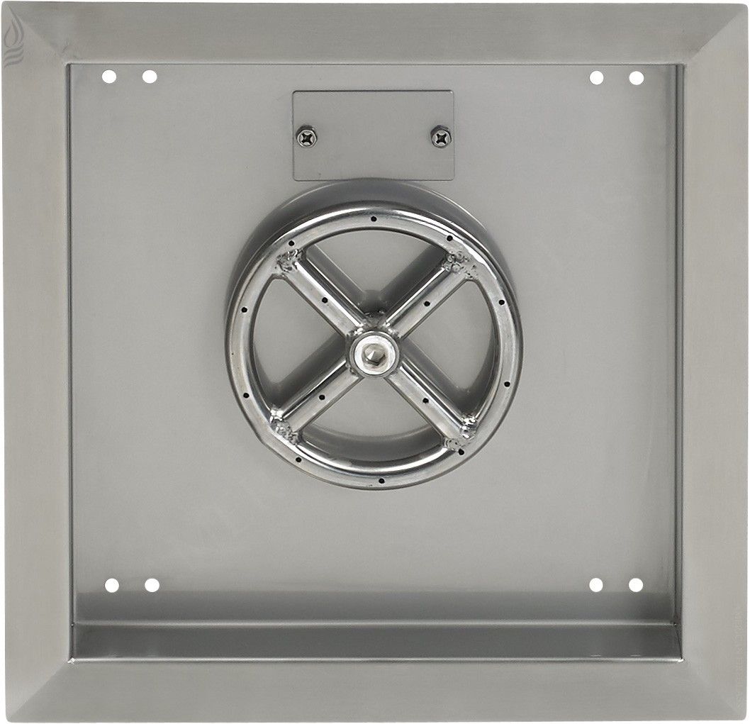 12" Square Stainless Steel Drop-In Pan by American Fire Products
