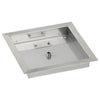 12" Square Stainless Steel Drop-In Pan by American Fire Products