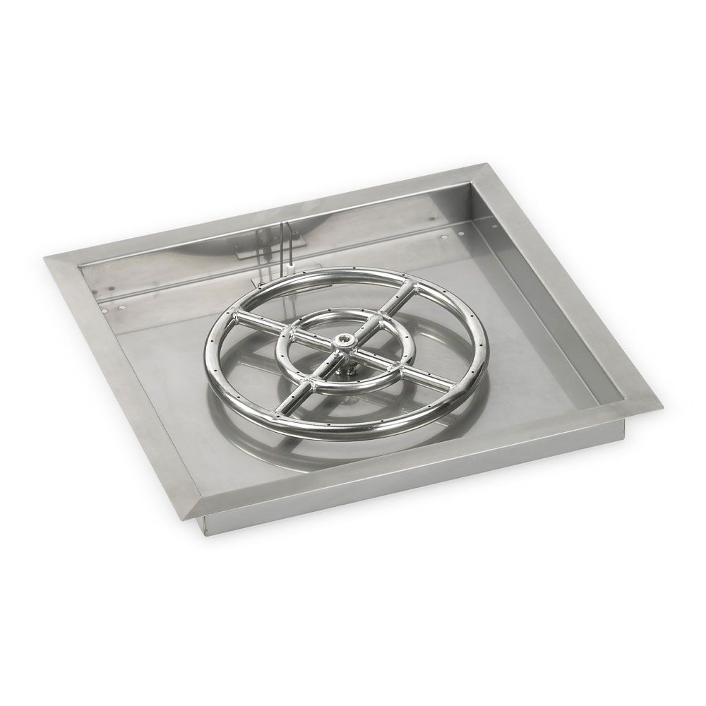 Square Stainless Steel Drop-In Pan by American Fire Products
