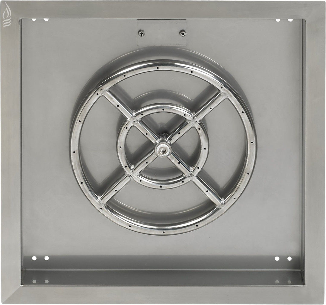 18" Square Stainless Steel Drop-In Pan by American Fire Products