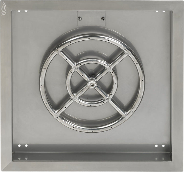 18" Square Stainless Steel Drop-In Pan by American Fire Products