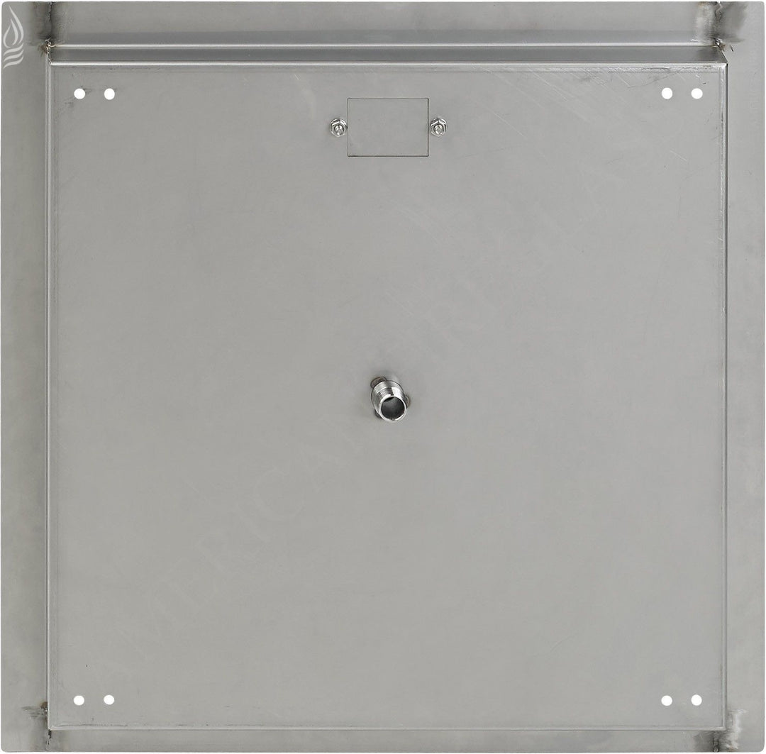 18" Square Stainless Steel Drop-In Pan by American Fire Products