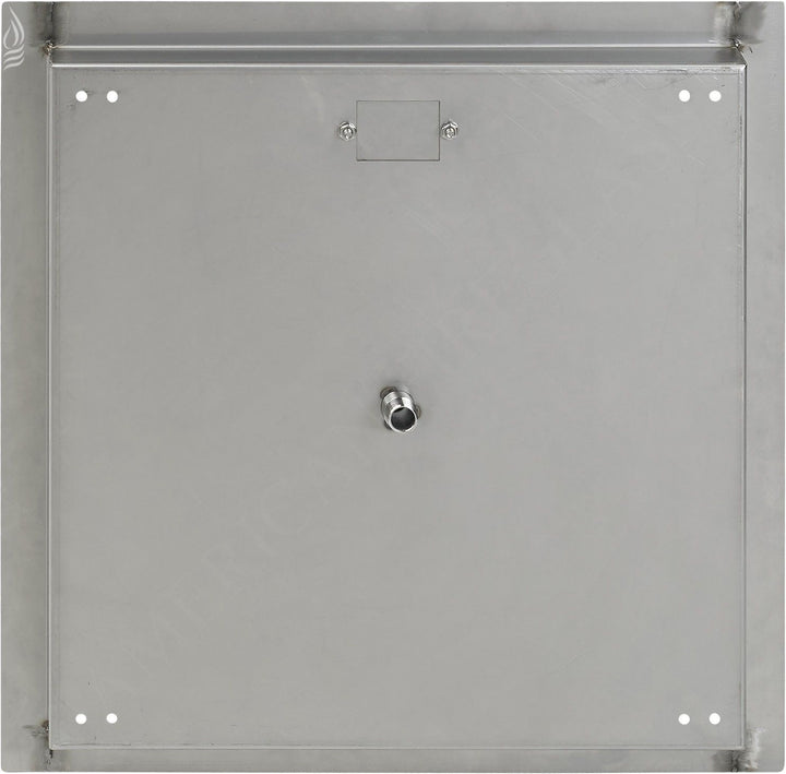 18" Square Stainless Steel Drop-In Pan by American Fire Products