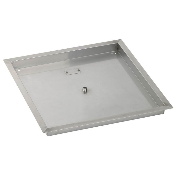 24" Square Stainless Steel Drop-In Pan by American Fire Products