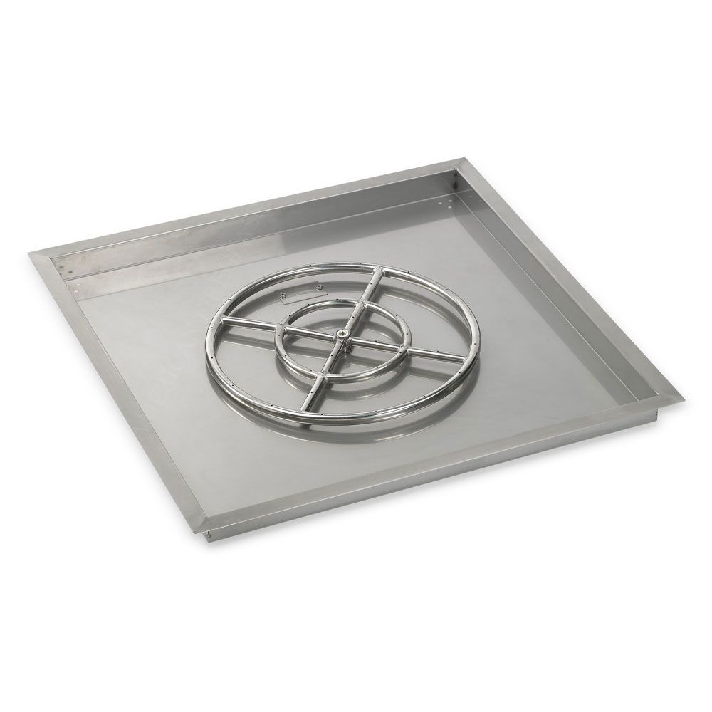 Square Stainless Steel Drop-In Pan by American Fire Products