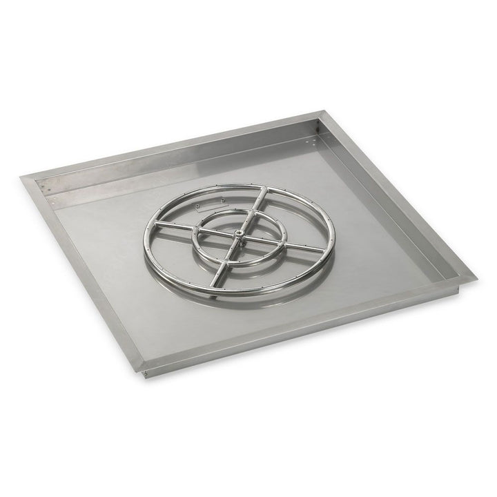 Square Stainless Steel Drop-In Pan by American Fire Products