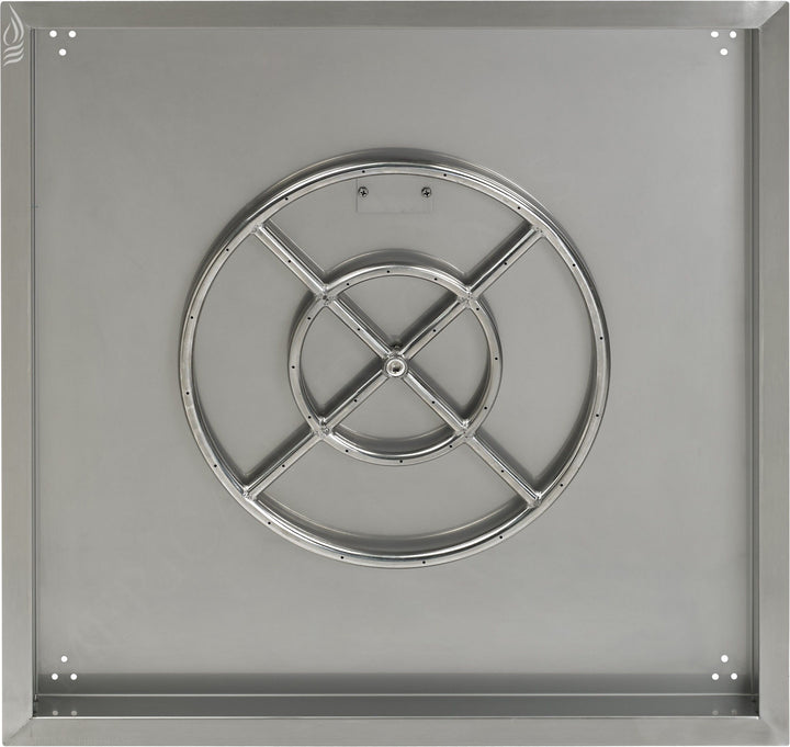 30" Square Stainless Steel Drop-In Pan by American Fire Products