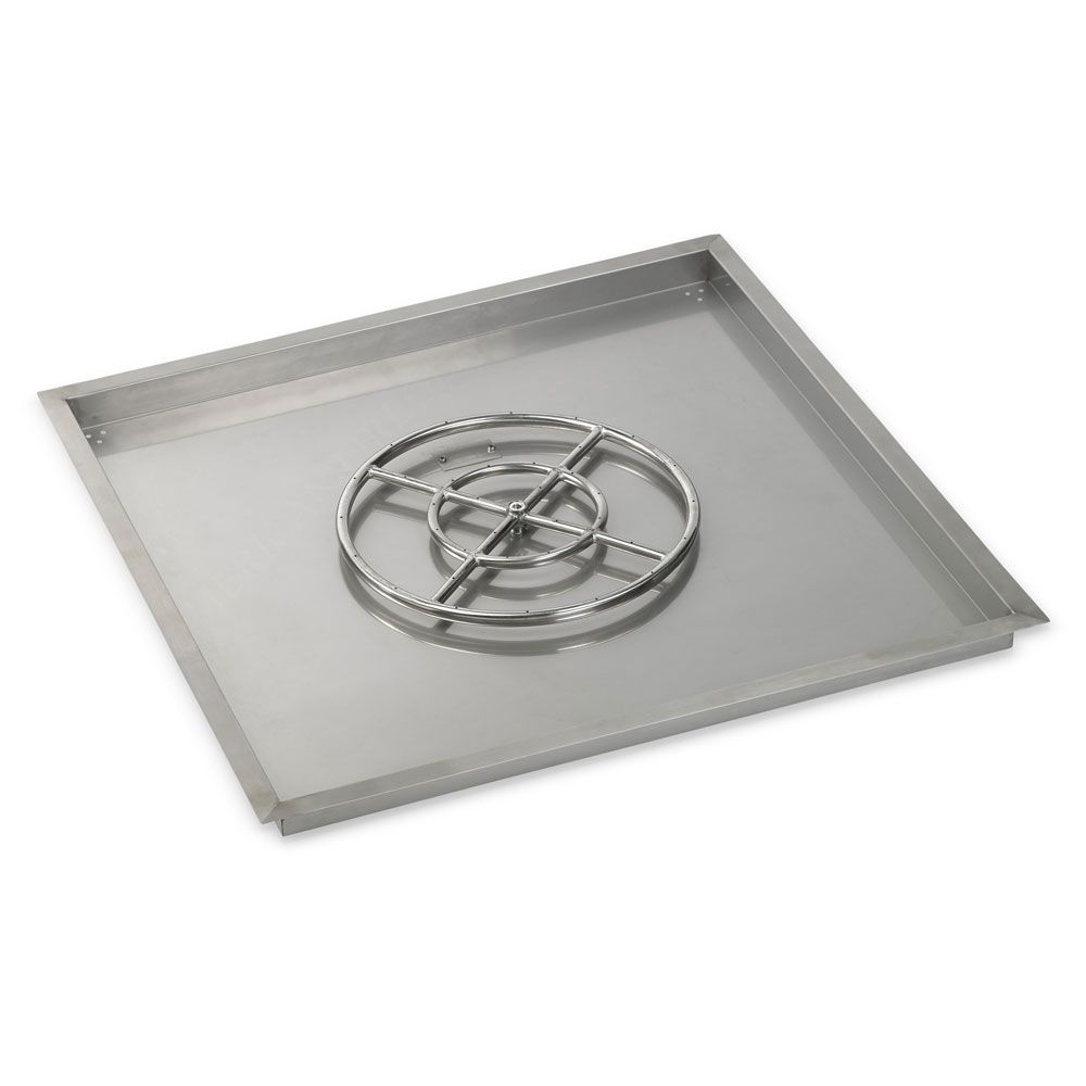 Square Stainless Steel Drop-In Pan by American Fire Products