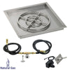 Square Stainless Steel Drop-In Pan with Spark Ignition Kit by American Fire Products