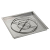 30" Square High Capacity Stainless Steel Drop-In Pan with Spark Ignition Kit - Natural Gas by American Fire Products