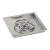 18" Square Stainless Steel Drop-In Pan with Spark Ignition Kit - Propane by American Fire Products