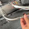 Starfire Designs Béton Fire Pit Replacement Spark Ground Wire installed beneath the burner assembly, connecting to ignition components for proper grounding and safe fire pit operation.
