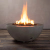 36" Round Rustic Gravity Concrete (GFRC) Fire Pit by Starfire Designs