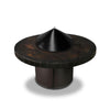 The Outdoor Plus Black Aluminum Cone Cover & Heat Reflector