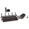 16/19" Vented G45 See-Thru Fireplace Burner "11" Series Standing Pilot with On/Off Remote by Real Fyre