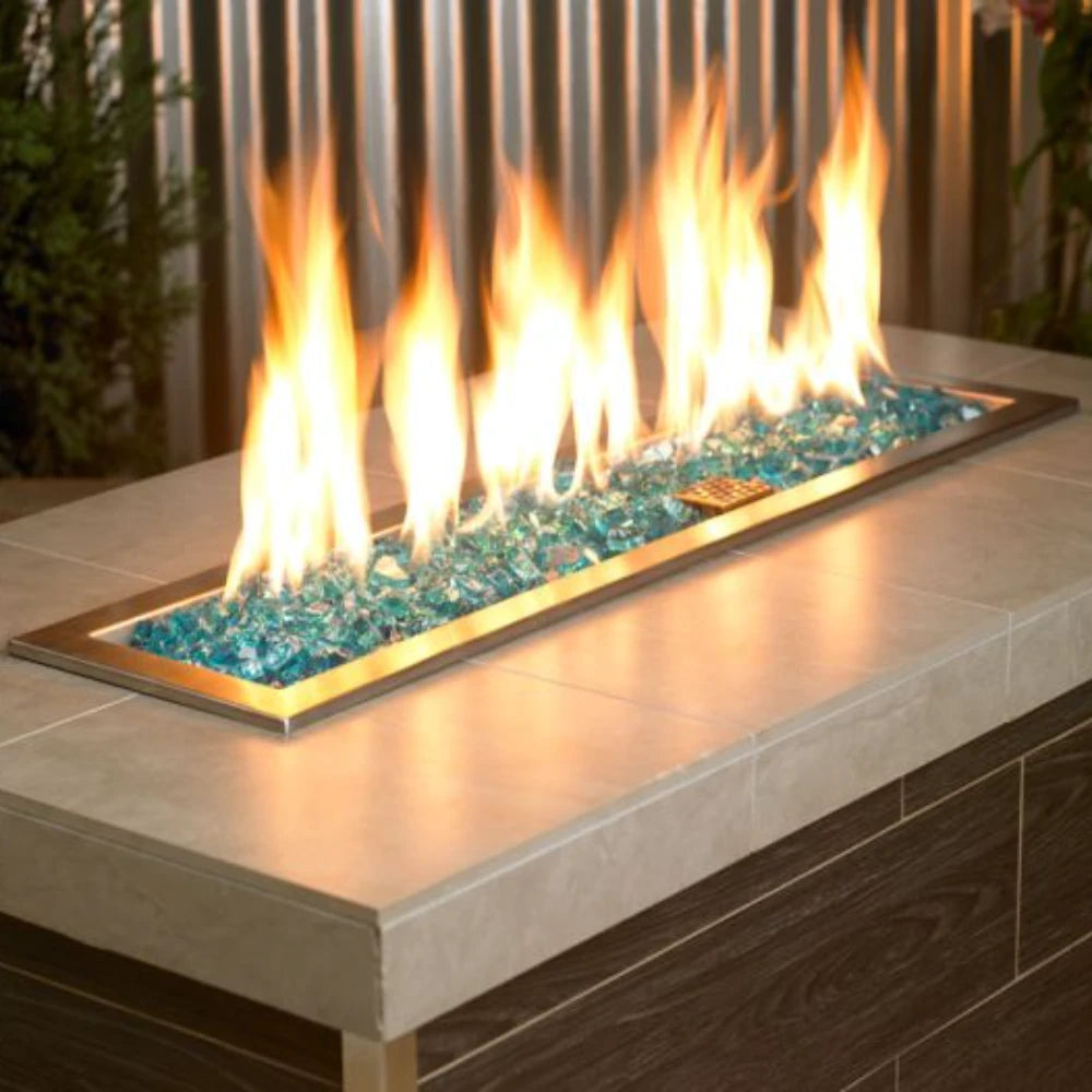 1/2" Azuria Fire Glass by American Fire Products