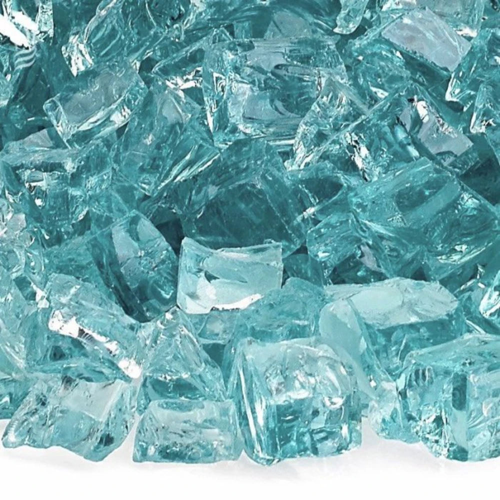 1/2" Azuria Fire Glass by American Fire Products