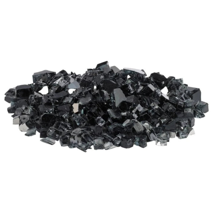 1/2" Black Fire Glass by American Fire Products