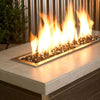 1/2" Black Reflective Fire Glass by American Fire Products