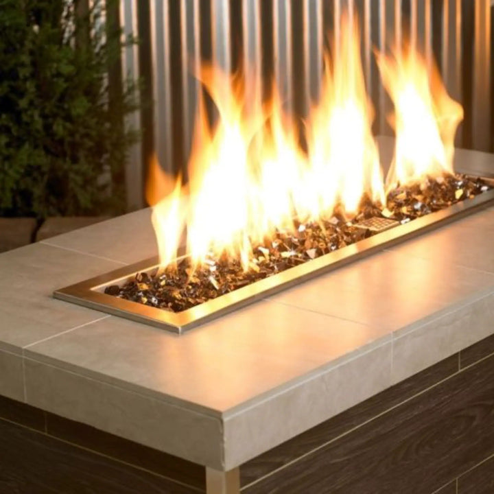 1/2" Black Reflective Fire Glass by American Fire Products