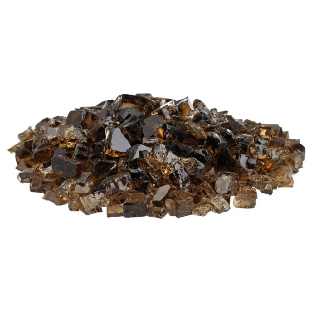 1/2" Copper Fire Glass by American Fire Products