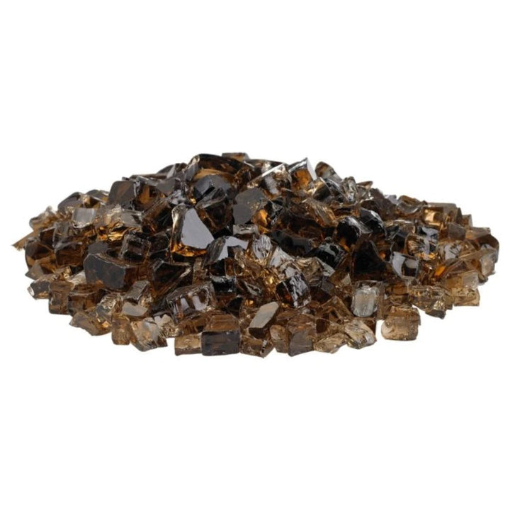 1/2" Copper Fire Glass by American Fire Products