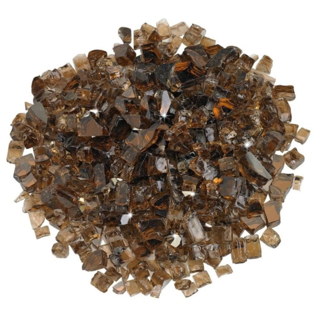 1/2" Copper Reflective Fire Glass by American Fire Products