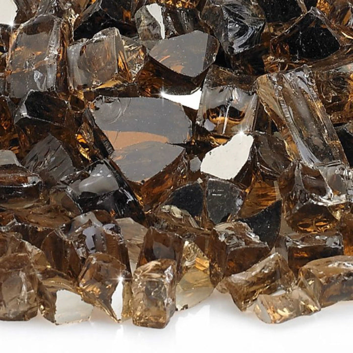 1/2" Copper Reflective Fire Glass by American Fire Products