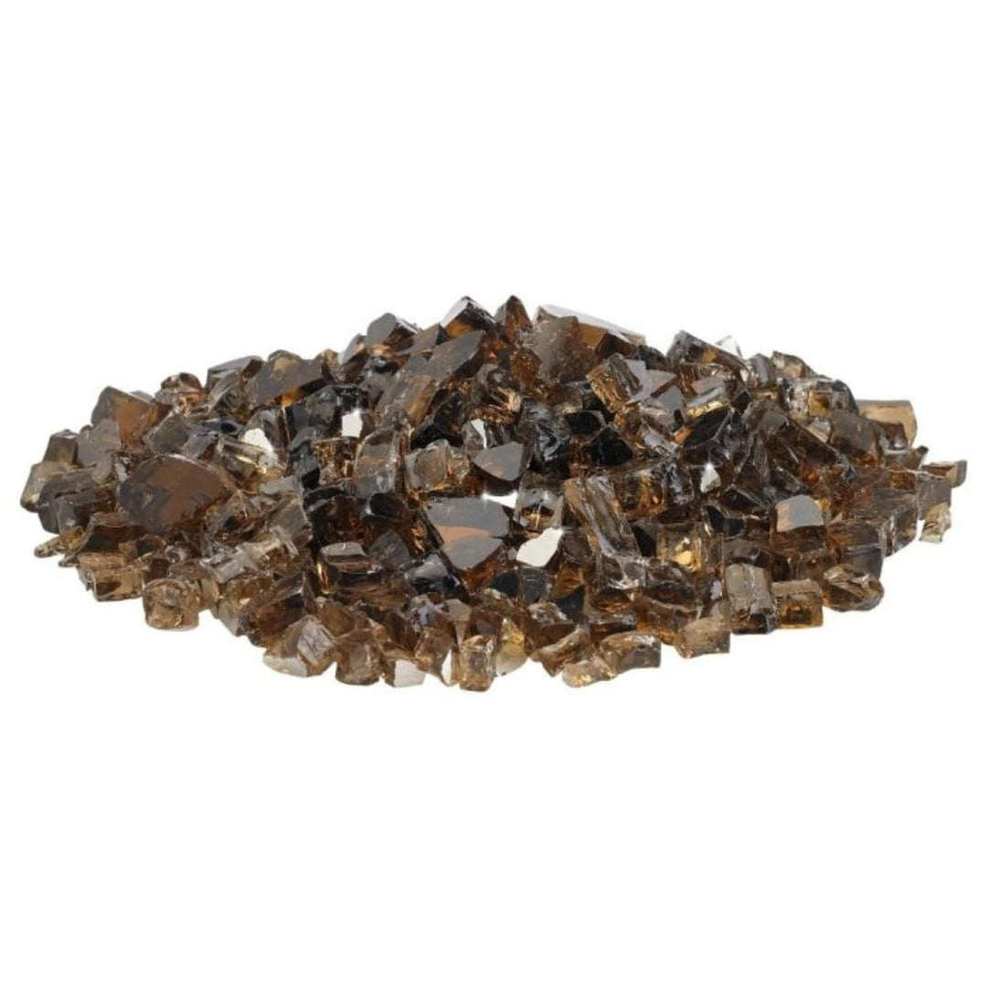 1/2" Copper Reflective Fire Glass by American Fire Products