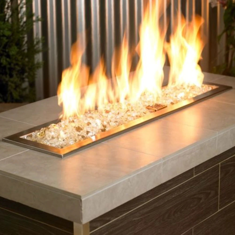 1/2" Gold Reflective Fire Glass by American Fire Products