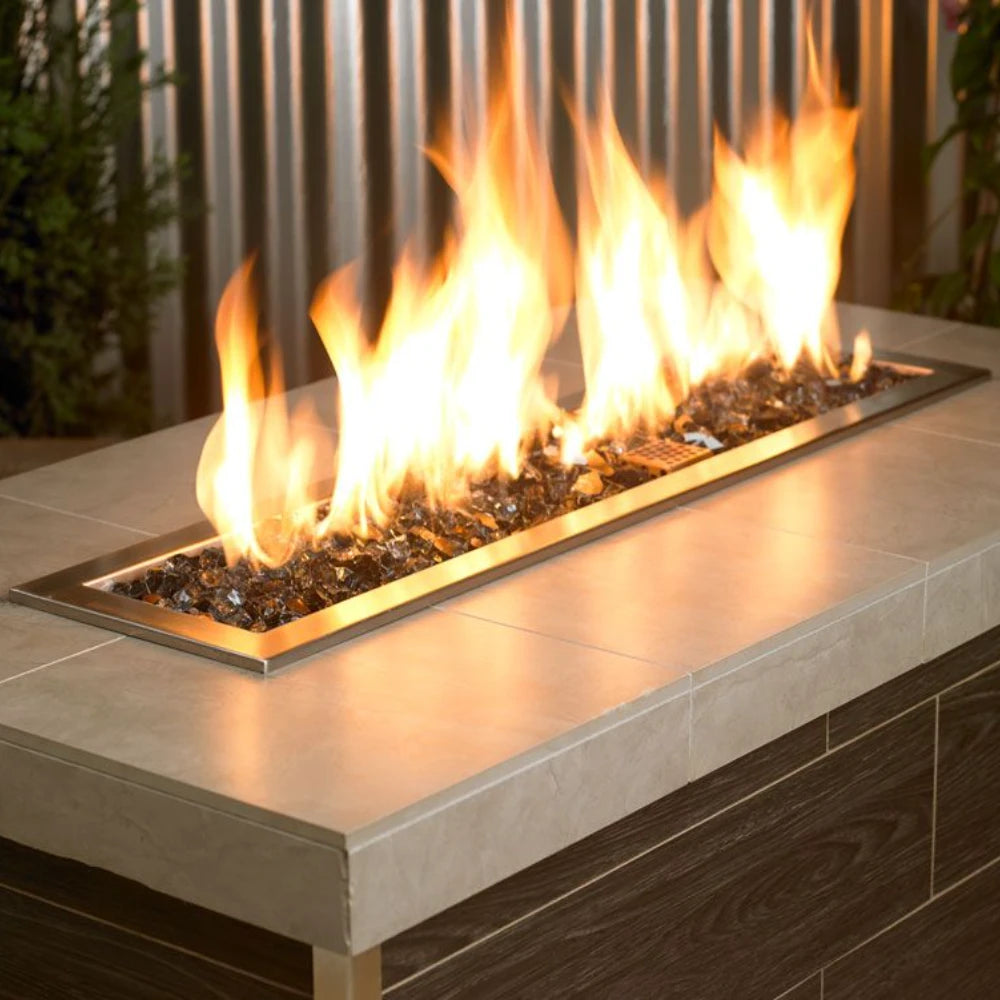 1/2" Gray Fire Glass by American Fire Products