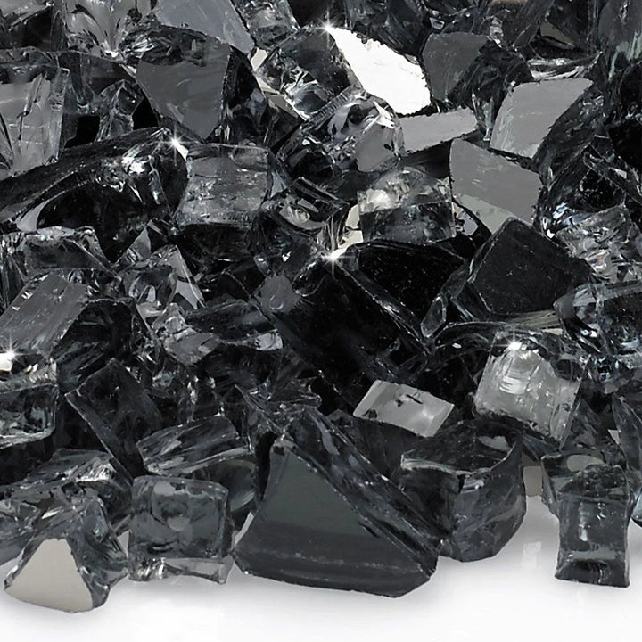 1/2" Gray Reflective Fire Glass by American Fire Products