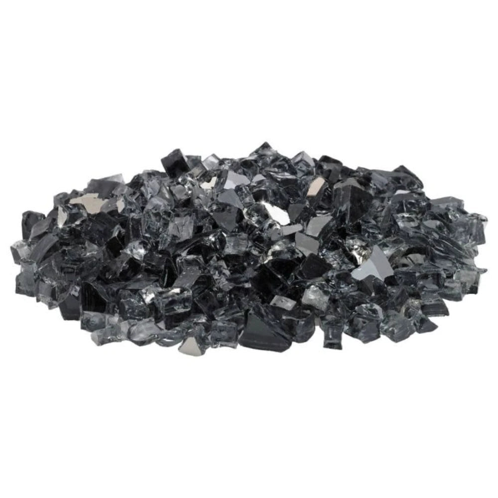 1/2" Gray Reflective Fire Glass by American Fire Products